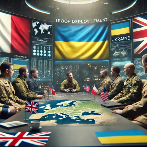 France and Britain Discuss Potential Deployment of Troops to Support Ukraine