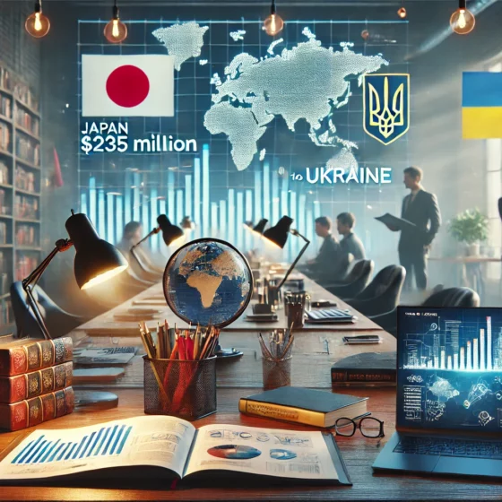 Japan Allocates $235 Million to Ukraine to Support Education and Entrepreneurship