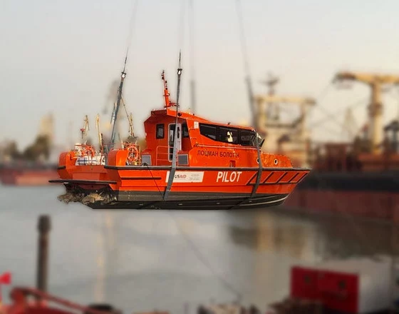 USAID Delivers Second Pilot Boat to Odesa to Enhance Danube Operations