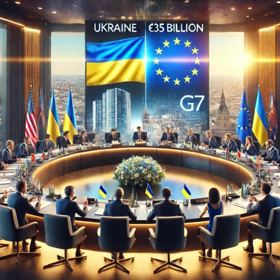 Ukraine Signs €35 Billion Loan Agreement with EU Under G7 Initiative