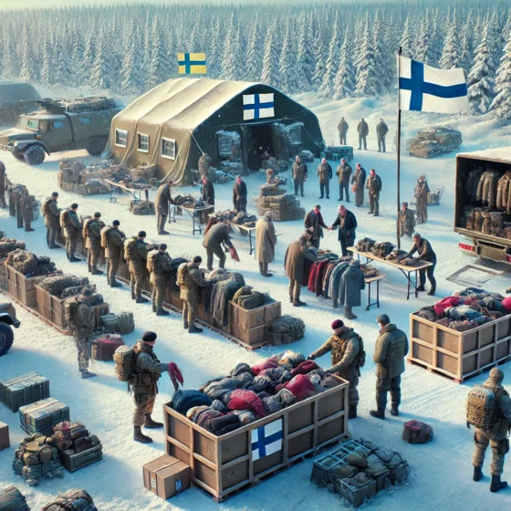 Finland Delivers 26th Batch of Winter Equipment to Ukrainian Armed Forces