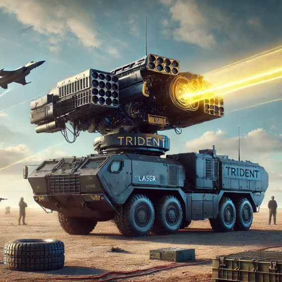 Ukrainian Armed Forces Reveal “Trident” Laser Weapon Capable of Shooting Down Aircraft
