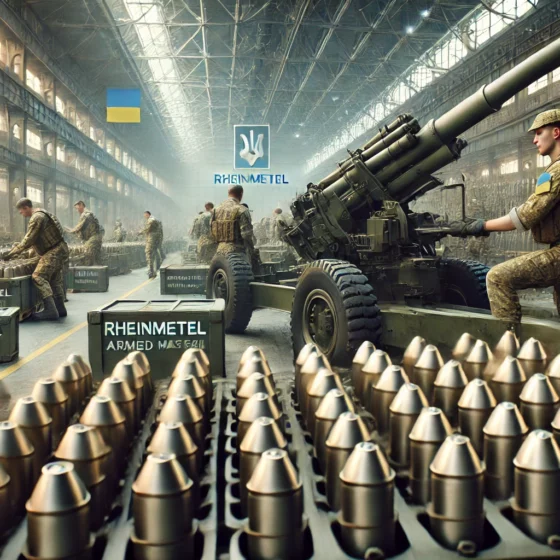 Rheinmetall to Supply 155mm Artillery Propellant Charges to Ukrainian Armed Forces