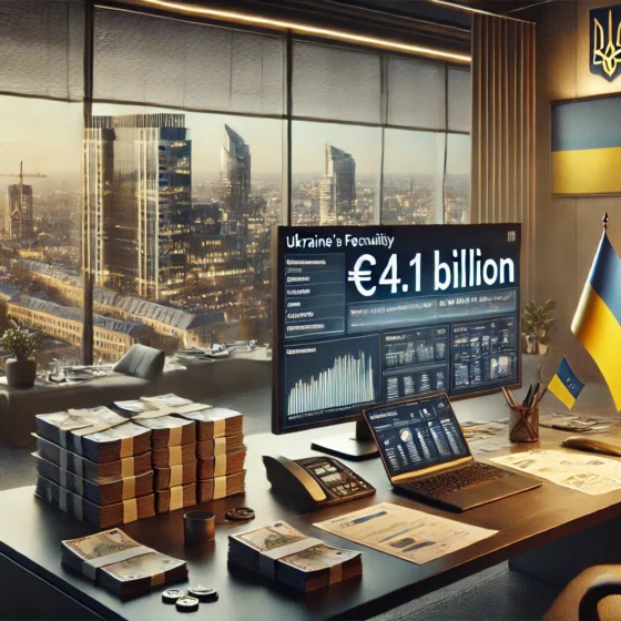 Ukraine Receives €4.1 Billion Under the Ukraine Facility