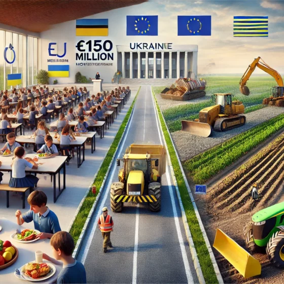 Ukraine Receives €150 Million from EU: Funds to Be Used for School Meals, Infrastructure, and Agriculture