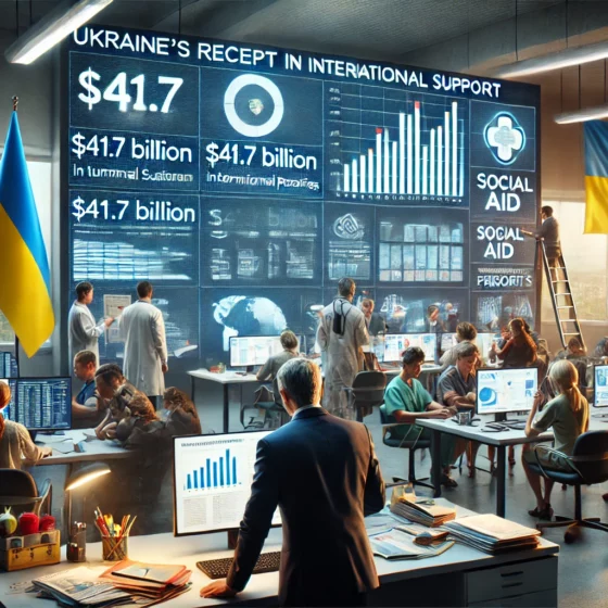 Ukraine Secures $41.7 Billion from International Partners in 2024: 30% in Grant Funds