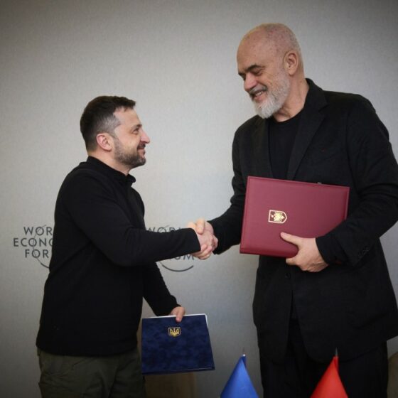 Ukraine and Albania Sign Long-Term Security Guarantee Agreement