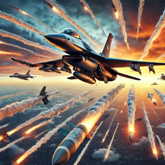 For the First Time in History: Ukrainian F-16 Pilot Shoots Down Six Missiles in a Single Mission