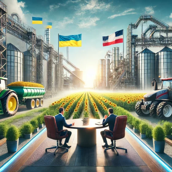 Agricultural Trade Between Ukraine and France Reaches $750 Million in 2024