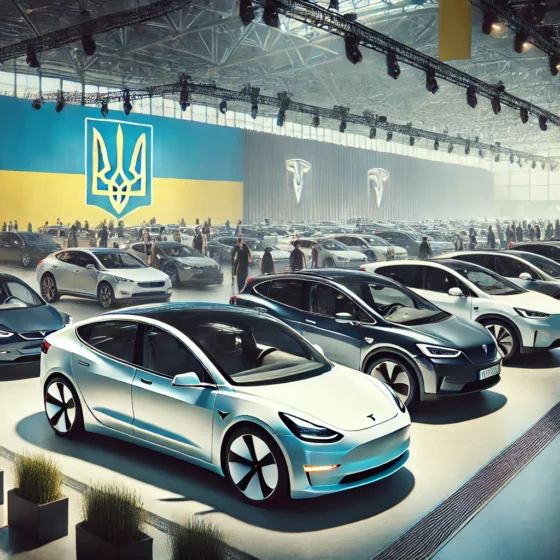 Ukrainian Electric Car Market Surges by 38% in 2024