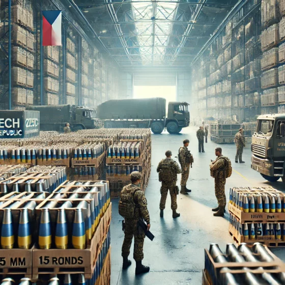 Czech Ammunition Initiative: Ukraine Has Received 80% of Promised Shells
