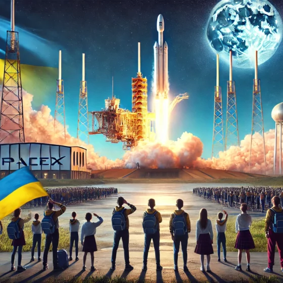 Ukrainian Schoolchildren’s Scientific Project Launched to Space by SpaceX Rocket