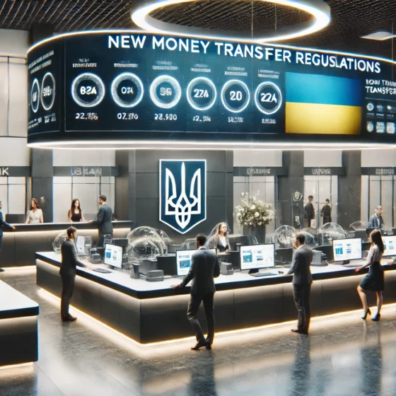 Ukrainian Banks to Introduce New Money Transfer Limits Starting February 1