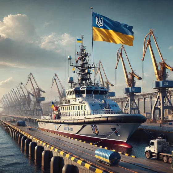 Ukraine Receives New Maritime Search Boat from Estonia