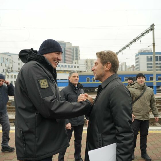 Italian Defense Minister Arrives in Kyiv