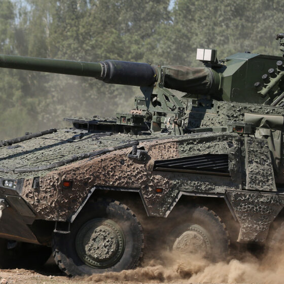 Germany Delivers First RCH 155 Howitzer to Ukraine