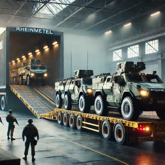 Rheinmetall Delivers More Caracal Assault Vehicles to Ukraine: Total Reaches 20