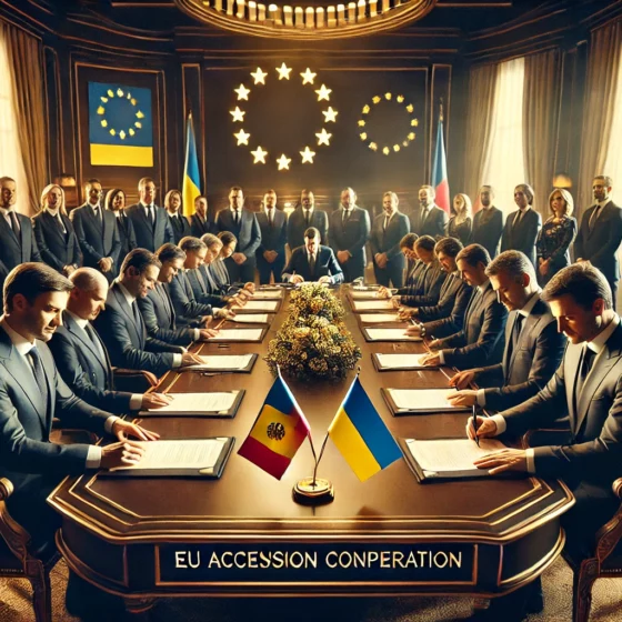 Ukraine and Moldova Sign Document on Cooperation in EU Accession Process