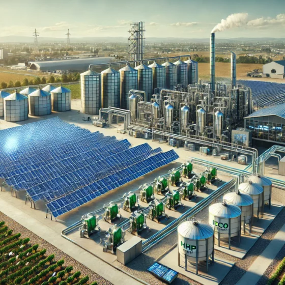 Ukrainian Agricultural Holding MHP Produces E-Methane from Solar Energy