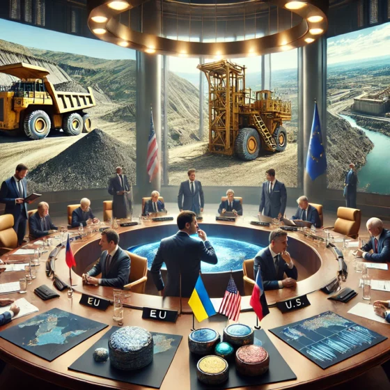 EU Unexpectedly Offers Ukraine Its Own Mineral Deal Amid U.S. Negotiations