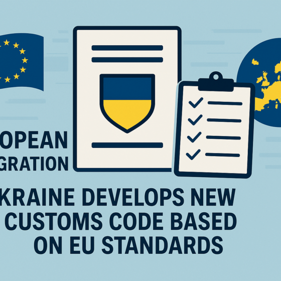 European Integration: Ukraine Develops New Customs Code Aligned with EU Standards