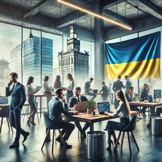 Ukrainians in Poland Establish 90,000 Businesses During Wartime