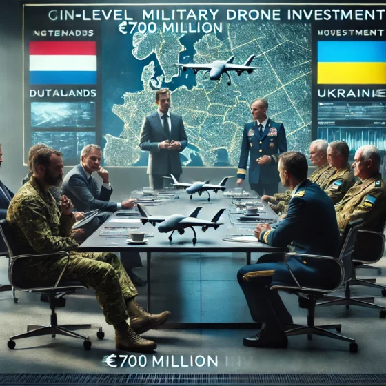 Netherlands to Allocate €700 Million for Drones in Ukraine
