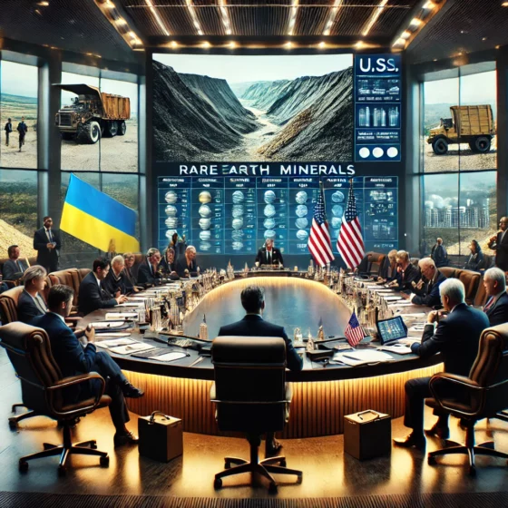 Ukraine and the US Finalize Negotiations on Rare Earth Minerals Agreement