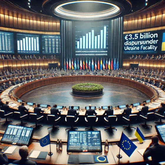 European Council Approves Third Disbursement of Nearly €3.5 Billion to Ukraine Under the Ukraine Facility