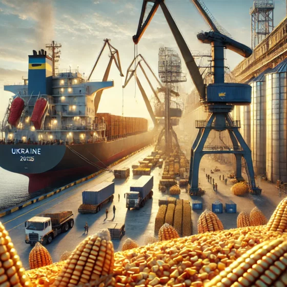 Ukraine’s Top Export: Corn Leads the Way in 2025