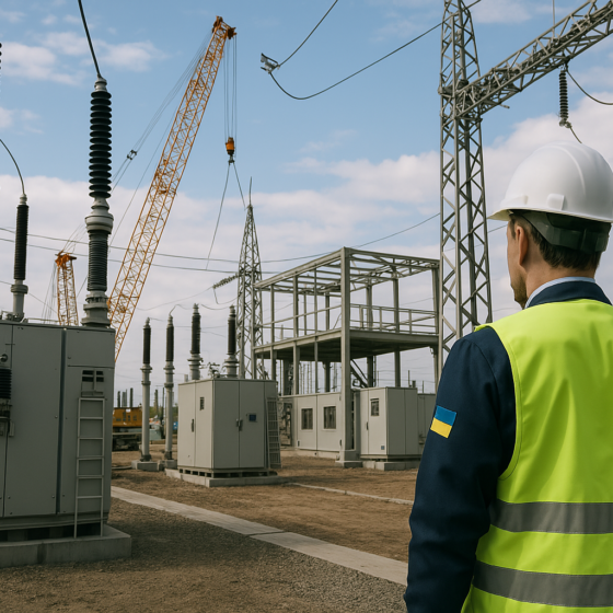 DTEK and GE Vernova Building Ukraine’s First Digital Substation with French Funding