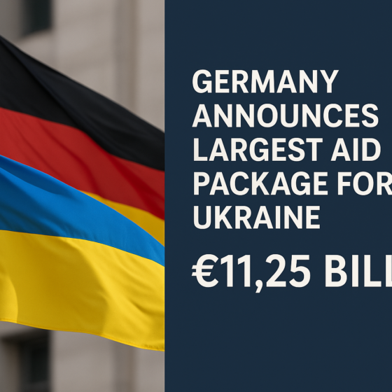 Germany Announces Largest Aid Package for Ukraine as Foreign Minister Visits Kyiv