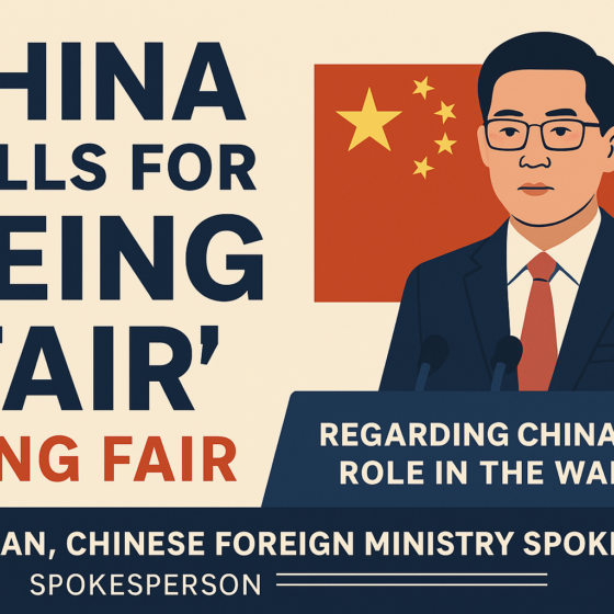 China Urges Fairness Over Claims of 155 Citizens Fighting for Russia