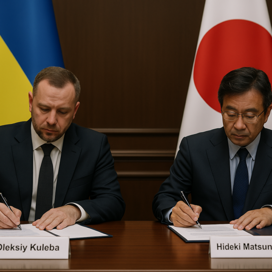 Ukraine and Japan Sign $58 Million Grant Agreement