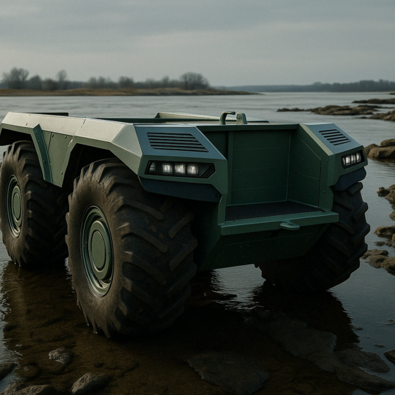 Ukraine Codifies UNEX UGV: New Armored Amphibious Platform Joins the Armed Forces
