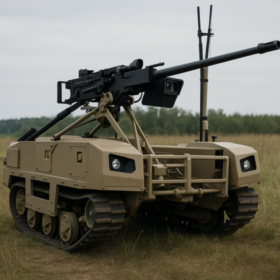 Droid TW: Ukraine’s New AI-Powered Combat Robot Compared to the “Terminator”