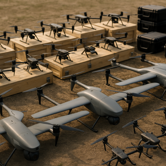Latvia Transfers 1,500 Combat Drones to Ukraine