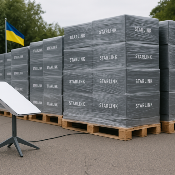 Poland Boosts Ukraine’s Connectivity with 5,000 New Starlink Enterprise Terminals