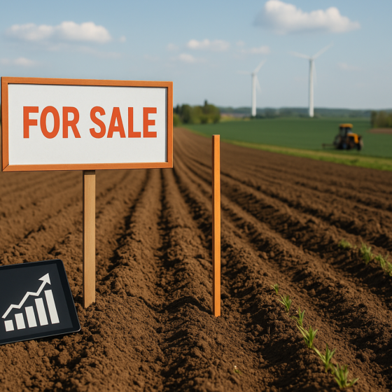 Land Prices in Ukraine Soar: Cost of One Hectare Rises by 92% in a Year
