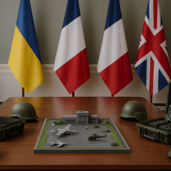 France and Great Britain Engage in High-Level Talks on a Military Contingent for Ukraine