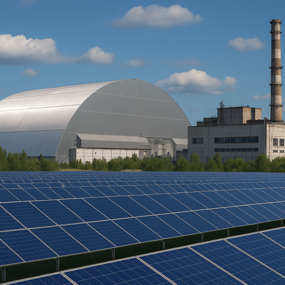 Ukraine and France Explore Renewable Energy Initiatives in the Chernobyl Exclusion Zone