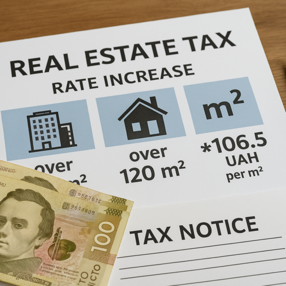 Real Estate Tax Changes in Ukraine 2025: What You Need to Know