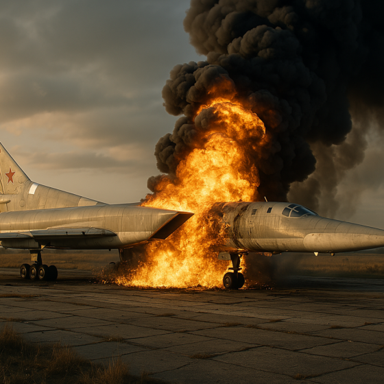Ukrainian Forces Destroy Russian Tu-22M3 Bomber Worth $100 Million