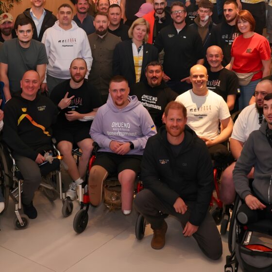 Prince Harry Visits Lviv’s Superhumans Center: A Candid Encounter with Ukraine’s Wounded Heroes