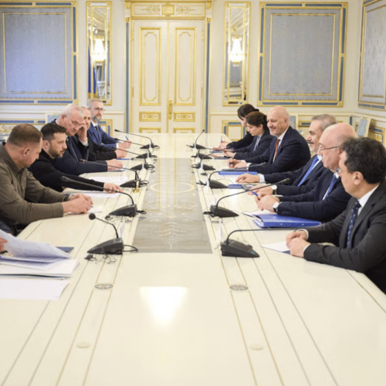 Zelenskyy – Fidan Meeting in Kyiv