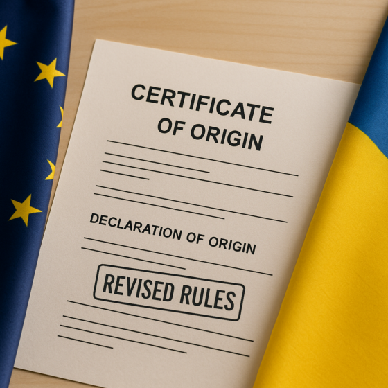 Zelenskyy Ratifies Pan-Euro-Med Rules-of-Origin Update