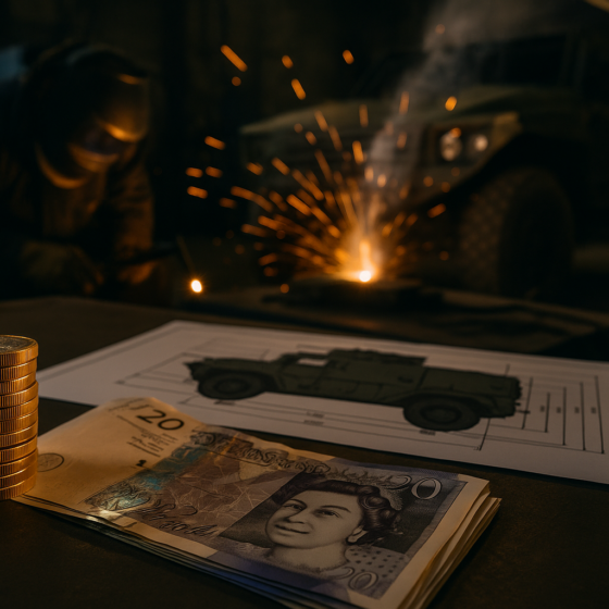 UK to Channel $3 Billion in Russian-Asset Windfalls to Ukraine’s Defense Sector