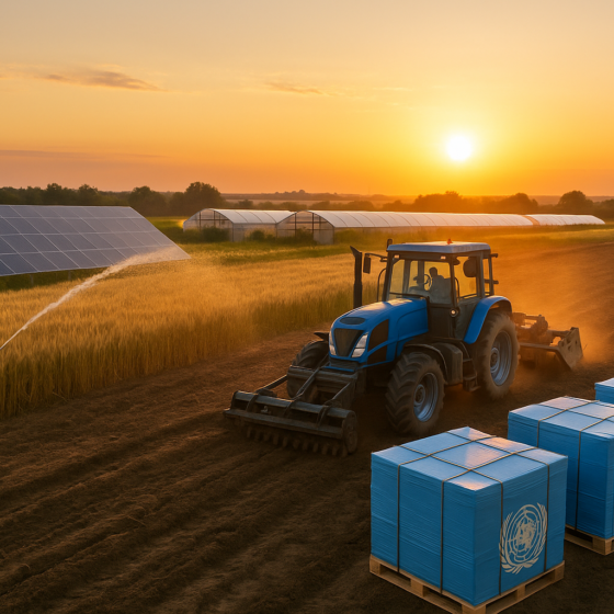 FAO-Ukraine Partnership: Focus on Front-Line Agricultural Recovery