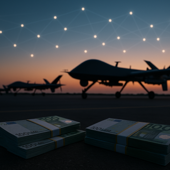 Drone-Coalition Funding Rises to €2.75 Billion as Belgium and Turkey Signal Entry