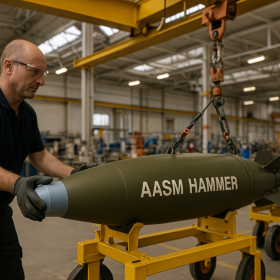 France to Double Production of AASM Hammer Smart Bombs for Ukraine in 2025